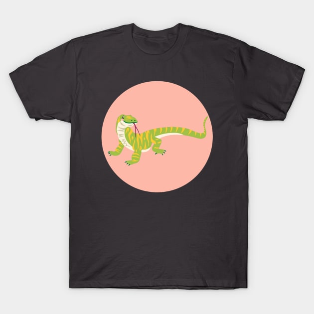 Gregarious Goanna T-Shirt by KarmicKal